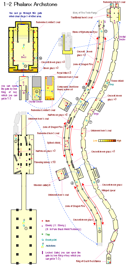 [1-2]Phalanx Archstone's map