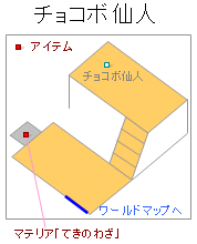 チョコボ仙人の地図